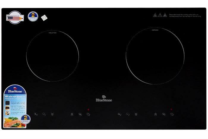 Bếp từ hồng ngoại lắp âm Bluestone ICB-6811 Màu Đen