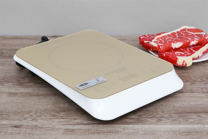 Bếp từ Sunhouse Mama SHD6868 Màu Trắng - Vàng