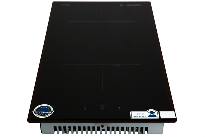 Bếp từ đôi lắp âm Malloca MDI 302 Màu Đen