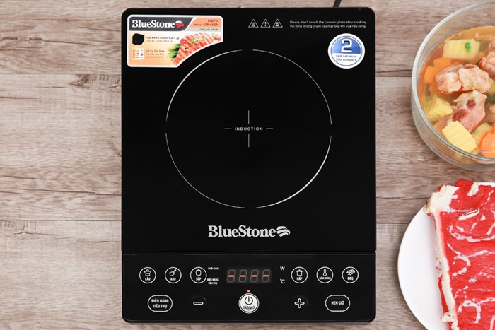 Bếp từ đơn BlueStone ICB-6609 2000W Màu Đen