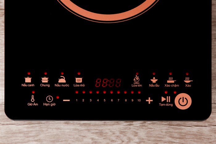 Bếp từ Midea MI-T2120DC Màu Đen