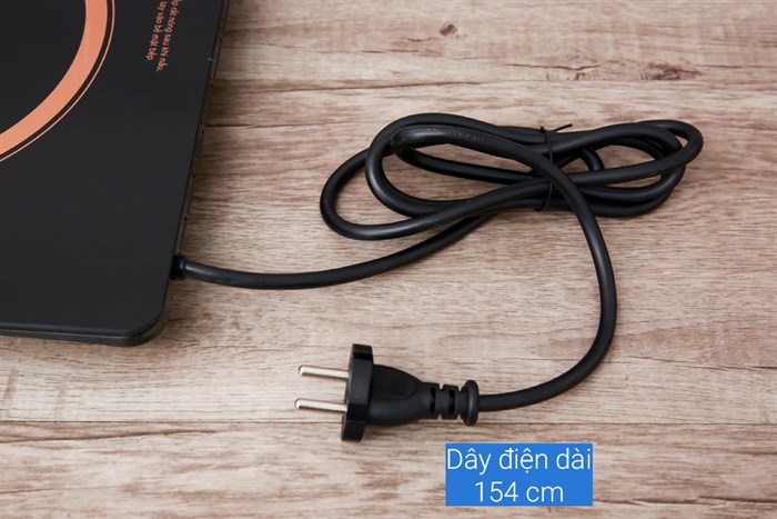 Bếp từ Midea MI-T2120DC Màu Đen