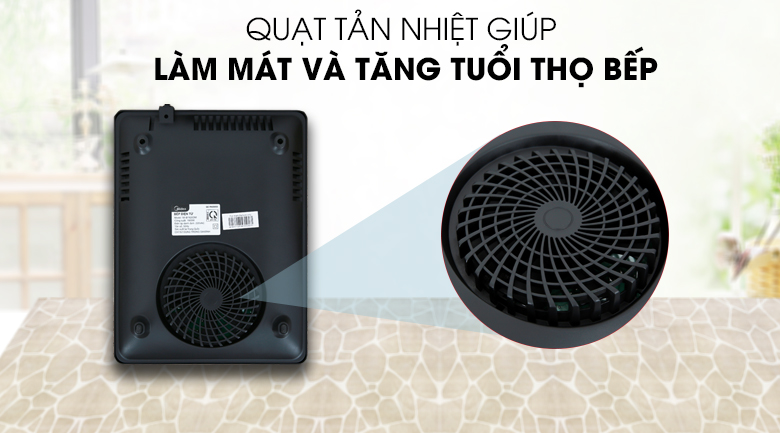 Bếp từ Midea MI-B1920DM (Ảnh 3)