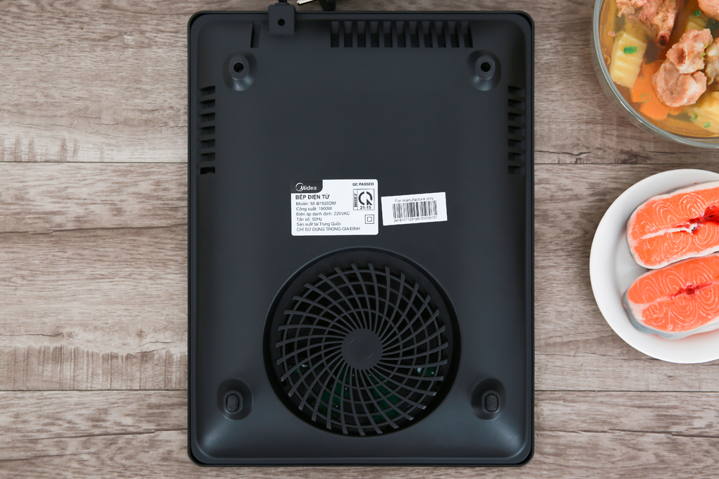 Bếp từ Midea MI-B1920DM Màu Đen