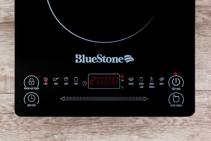 Bếp từ đơn BlueStone ICB-6619 2000W Màu Đen