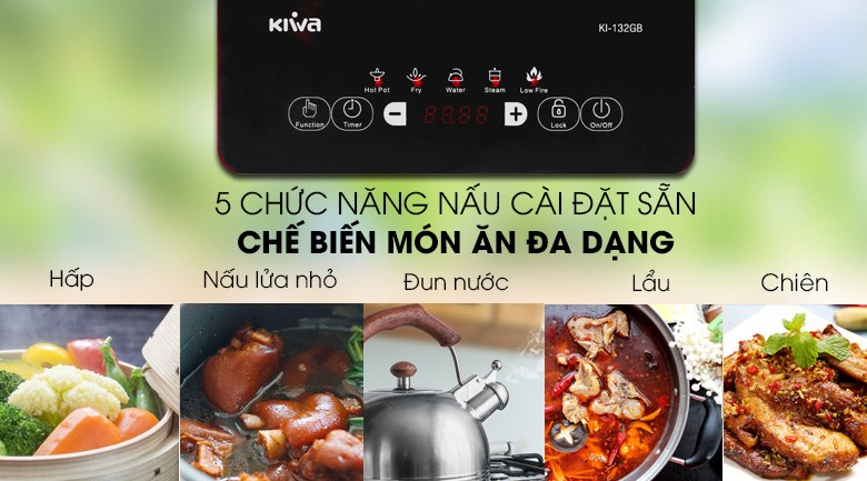 Bếp từ Kiwa KI-132GB