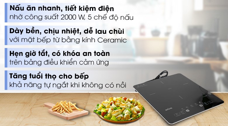 Bếp từ Kiwa KI-132GB