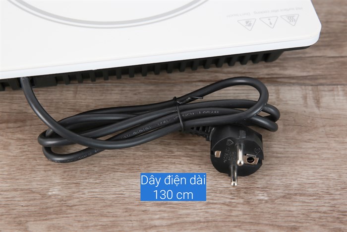 Bếp từ Kiwa KI-122GW Màu Trắng