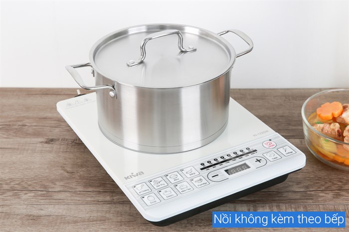 Bếp từ Kiwa KI-122GW Màu Trắng