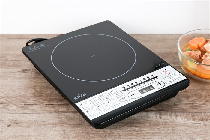 Bếp từ Kiwa KI-122GB Màu Trắng - Đen