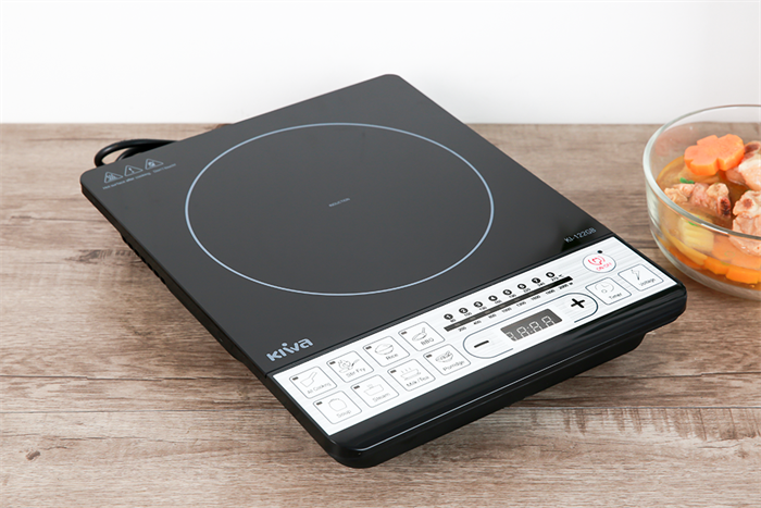 Bếp từ Kiwa KI-122GB Màu Trắng - Đen