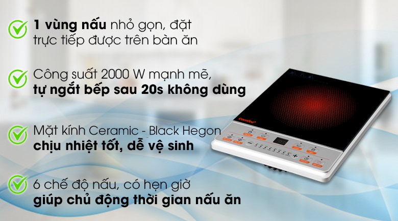 Bếp từ Comfee CI-BD2020B