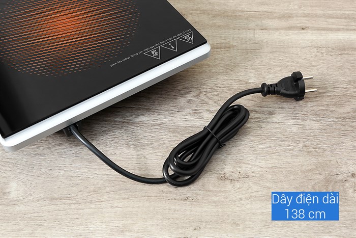 Bếp từ đơn Comfee CI-BD2020B 2000W Màu Trắng - Đen