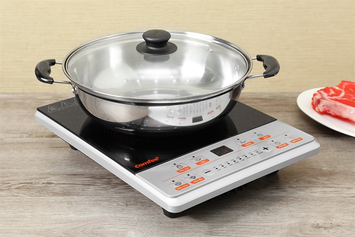 Bếp từ đơn Comfee CI-BD2020B 2000W Màu Trắng - Đen