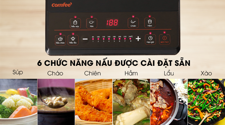 Bếp điện từ Comfee CI-BD1920C