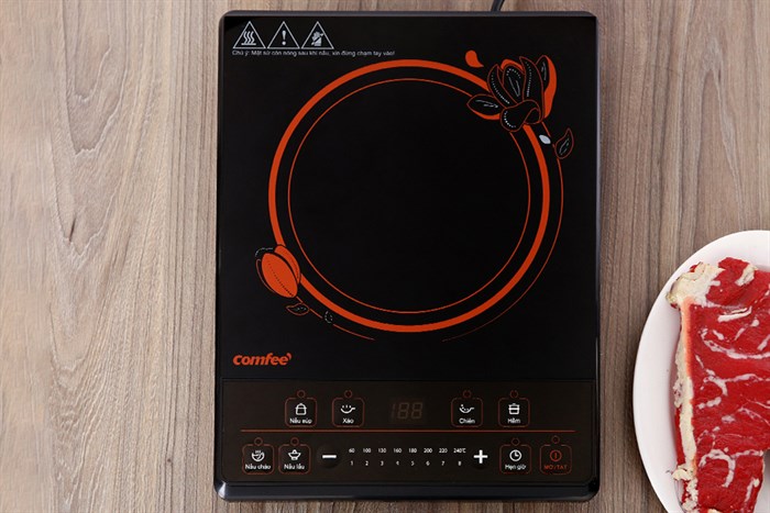 Bếp điện từ Comfee CI-BD1920C Màu Đen