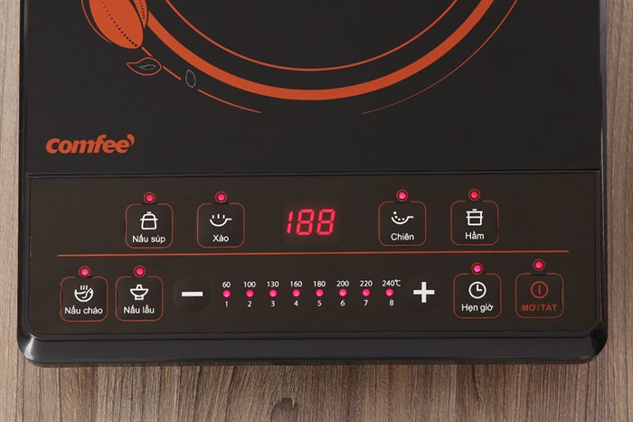 Bếp điện từ Comfee CI-BD1920C Màu Đen