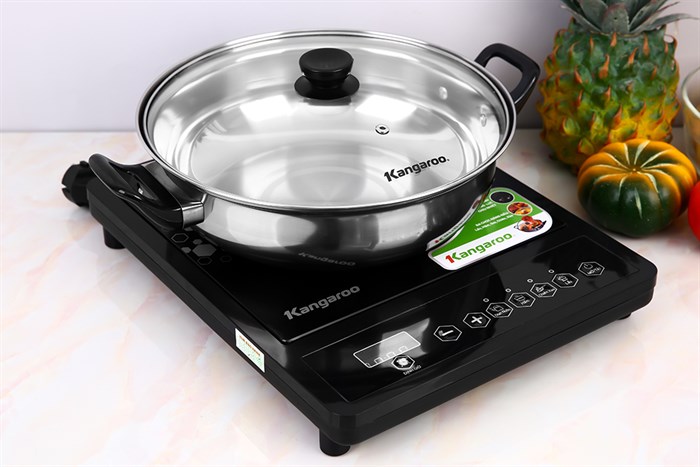 Bếp từ đơn Kangaroo KG15IC1 1800W Màu Đen