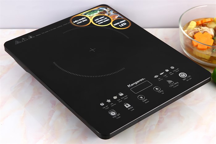 Bếp từ đơn Kangaroo KG18IH2 2000W Màu Đen