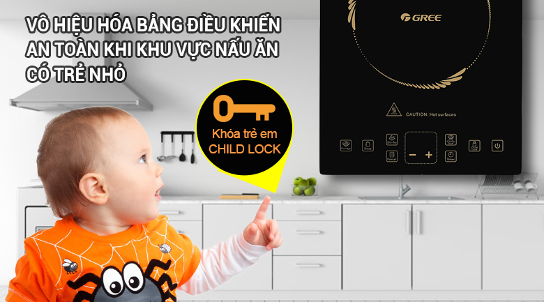 Bếp từ Gree GCWK-2172a