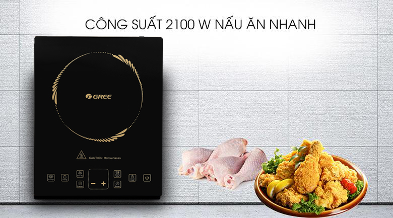 Nấu ăn nhanh - Bếp điện từ Gree GCWK-2172a