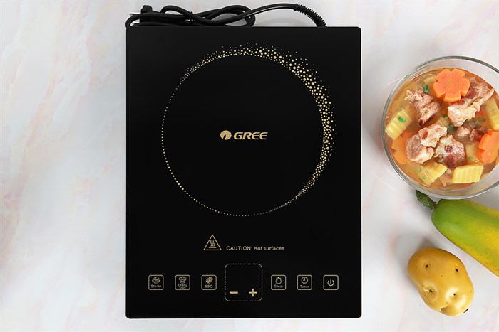 Bếp từ Gree GCWK-21XSFa Màu Đen