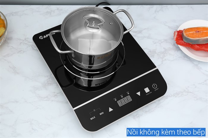 Bếp từ Rapido RI2000ES Màu Đen