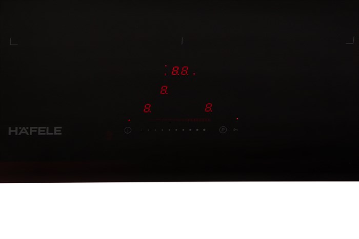 Bếp từ 3 vùng nấu Hafele HC-IF77A (536.61.555) Màu Đen