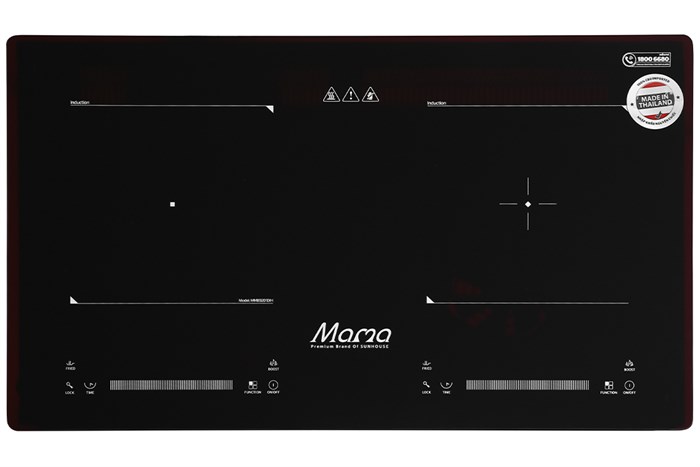 Bếp từ đôi âm Sunhouse MMB9201DIH 3600W Màu Đen