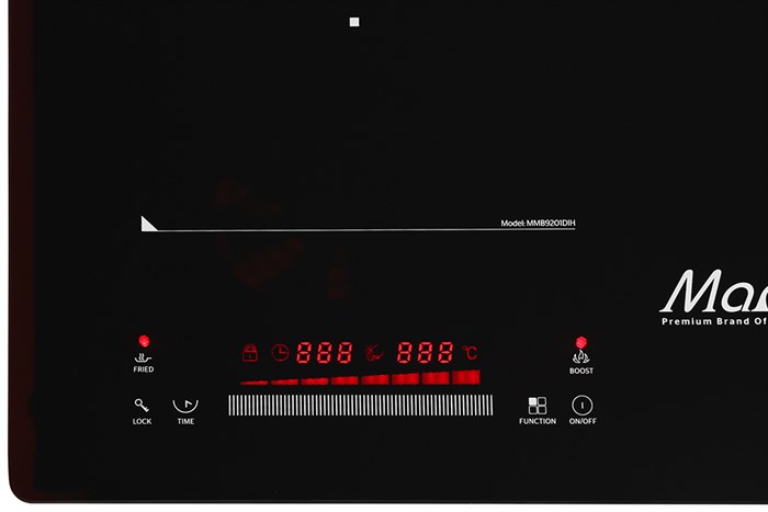 Bếp từ đôi âm Sunhouse MMB9201DIH 3600W Màu Đen