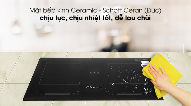 Mặt bếp kính Ceramic - Schott Ceran (Đức)