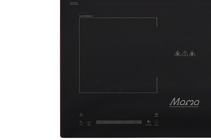 Bếp từ đôi lắp âm Sunhouse Mama MMB9208DIH Màu Đen