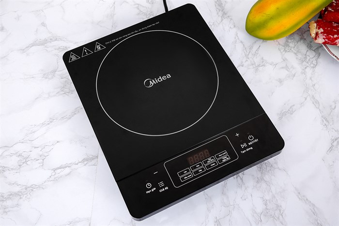 Bếp từ Midea MI-T2120DG Màu Đen
