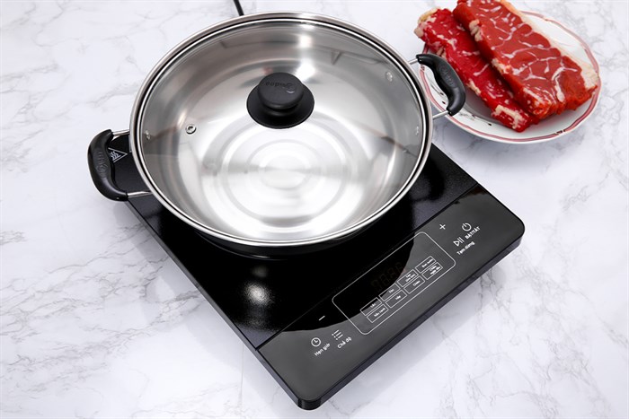 Bếp từ Midea MI-T2120DG Màu Đen