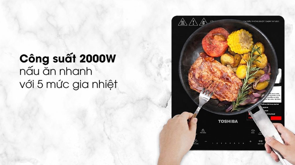 Bếp từ đơn Toshiba IC-20S1PV 2000W