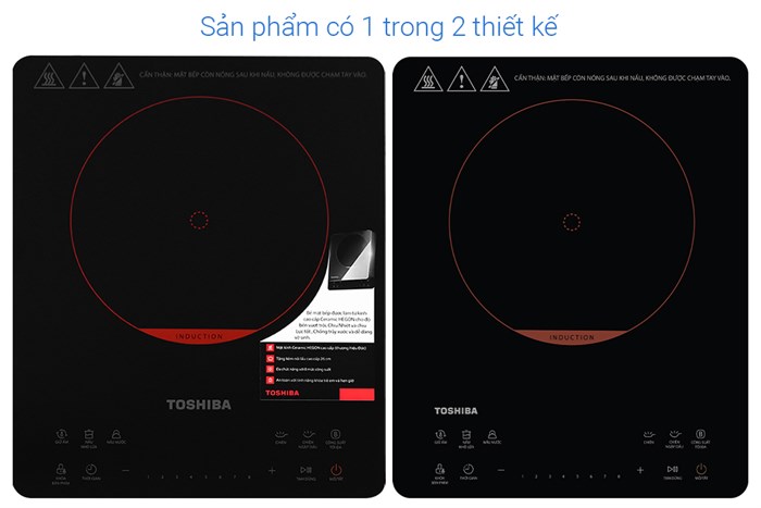 Bếp từ đơn Toshiba IC-20S1PV 2000W Màu Đen