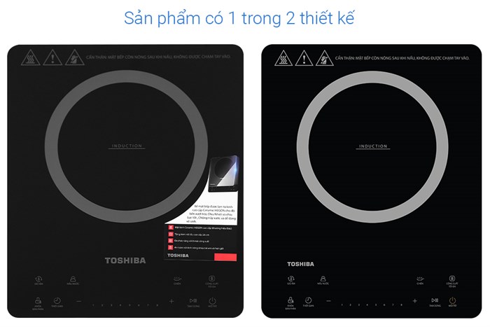 Bếp từ đơn Toshiba IC-20S4PV 2000W Màu Đen
