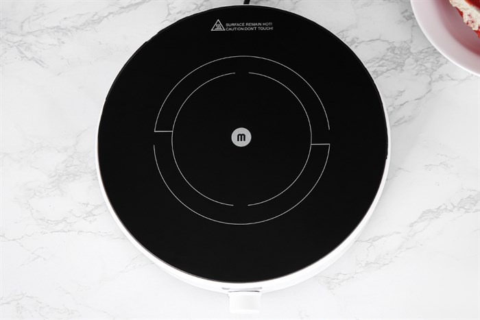 Bếp từ Mishio MK-218 Màu Trắng - Đen