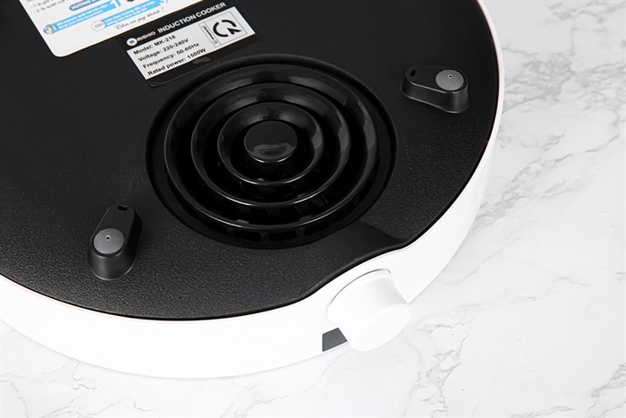 Bếp từ Mishio MK-218 Màu Trắng - Đen