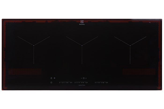 Bếp từ 3 vùng nấu lắp âm Electrolux EIT913 Màu Đen
