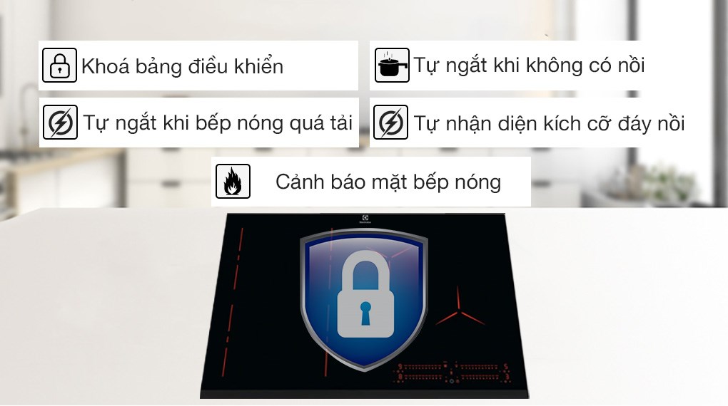 Bếp từ 4 vùng nấu Electrolux EIP8546