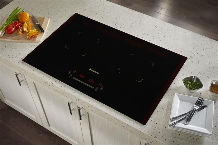 Bếp từ đôi lắp âm Kangaroo KG851i Màu Đen