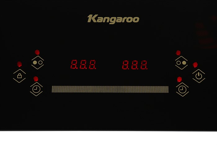 Bếp từ đôi lắp âm Kangaroo KG851i Màu Đen