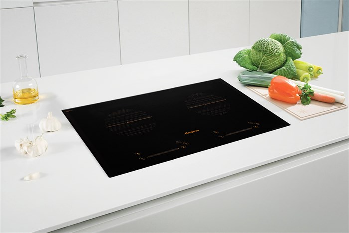 Bếp từ đôi lắp âm Kangaroo KG858i Màu Đen
