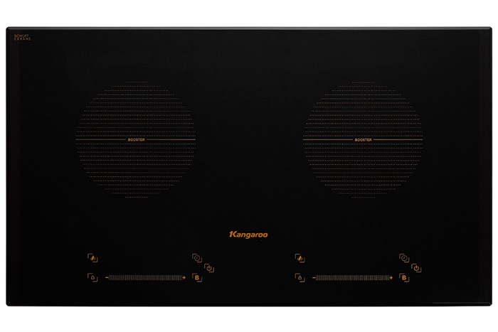 Bếp từ đôi lắp âm Kangaroo KG858i Màu Đen