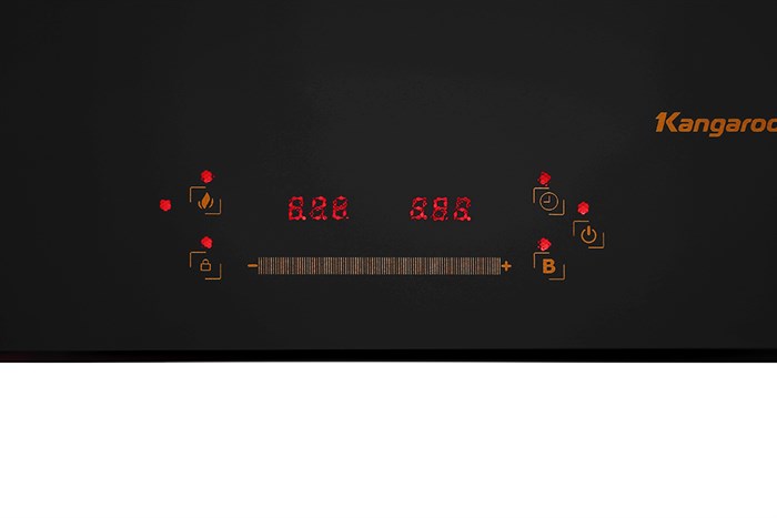 Bếp từ đôi lắp âm Kangaroo KG859i Màu Đen