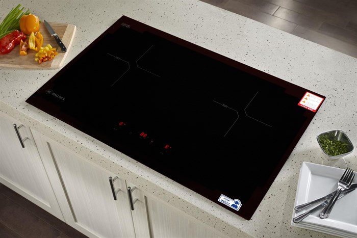 Bếp từ đôi lắp âm Malloca MH-02I N Màu Đen