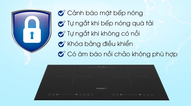 Bếp điện từ hồng ngoại Sanaky SNK-IHW44A