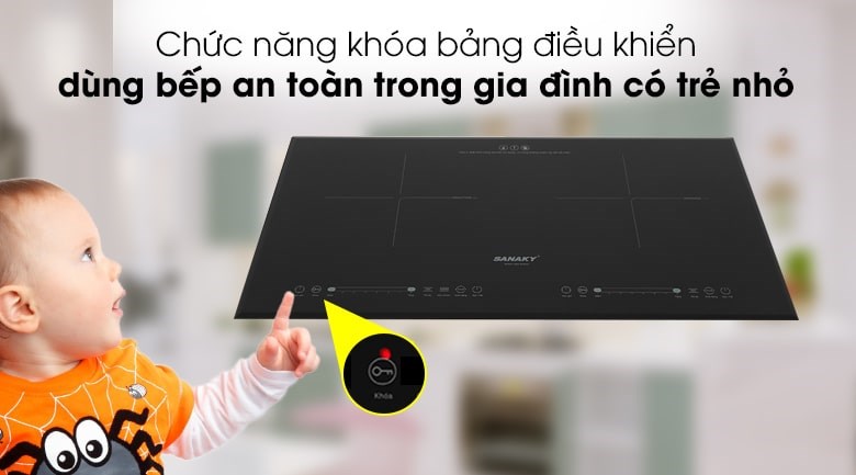 Bếp điện từ hồng ngoại Sanaky SNK-IHW44A
