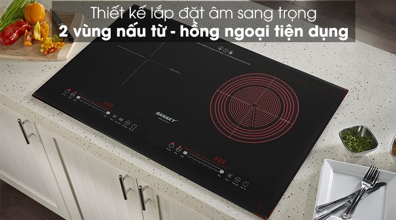Bếp điện từ hồng ngoại Sanaky SNK-IHW44A